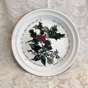 Portmeirion The Holly & The Ivy 10” Round Dinner Plate, Single
